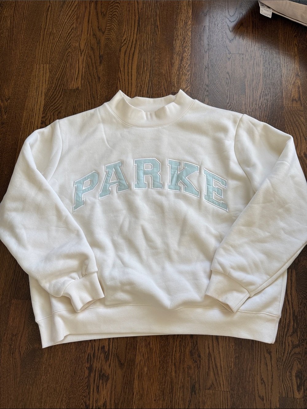 Parke Mockneck Pearl and Pale blue